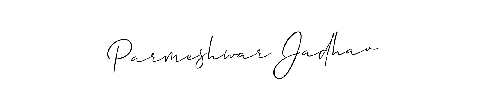 Best and Professional Signature Style for Parmeshwar Jadhav. Allison_Script Best Signature Style Collection. Parmeshwar Jadhav signature style 2 images and pictures png