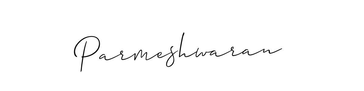 Create a beautiful signature design for name Parmeshwaran. With this signature (Allison_Script) fonts, you can make a handwritten signature for free. Parmeshwaran signature style 2 images and pictures png