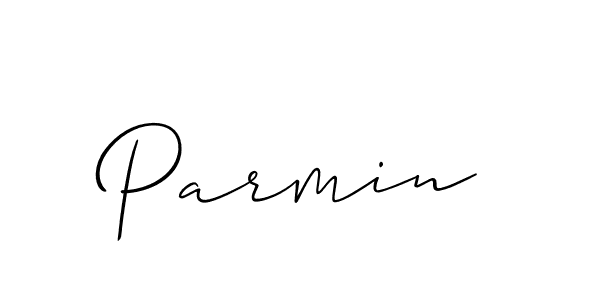 Best and Professional Signature Style for Parmin. Allison_Script Best Signature Style Collection. Parmin signature style 2 images and pictures png