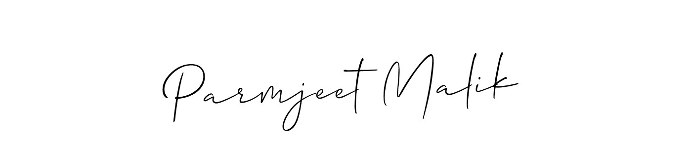 This is the best signature style for the Parmjeet Malik name. Also you like these signature font (Allison_Script). Mix name signature. Parmjeet Malik signature style 2 images and pictures png