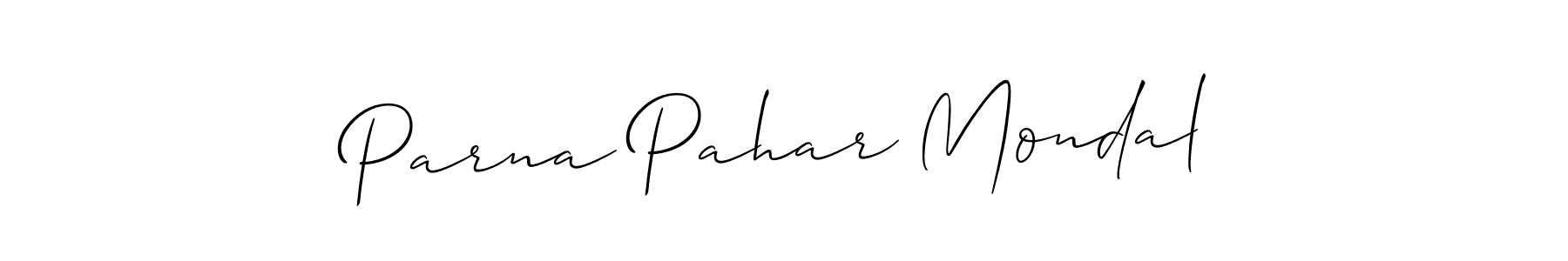 Make a beautiful signature design for name Parna Pahar Mondal. Use this online signature maker to create a handwritten signature for free. Parna Pahar Mondal signature style 2 images and pictures png