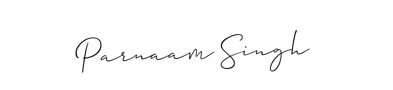 Make a short Parnaam Singh signature style. Manage your documents anywhere anytime using Allison_Script. Create and add eSignatures, submit forms, share and send files easily. Parnaam Singh signature style 2 images and pictures png