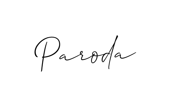 How to Draw Paroda signature style? Allison_Script is a latest design signature styles for name Paroda. Paroda signature style 2 images and pictures png