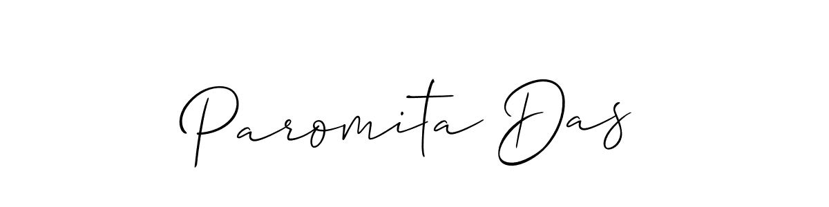 It looks lik you need a new signature style for name Paromita Das. Design unique handwritten (Allison_Script) signature with our free signature maker in just a few clicks. Paromita Das signature style 2 images and pictures png