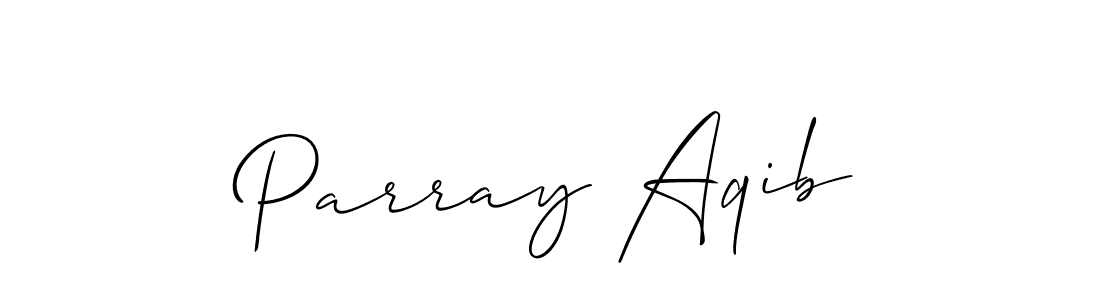 Make a beautiful signature design for name Parray Aqib. Use this online signature maker to create a handwritten signature for free. Parray Aqib signature style 2 images and pictures png