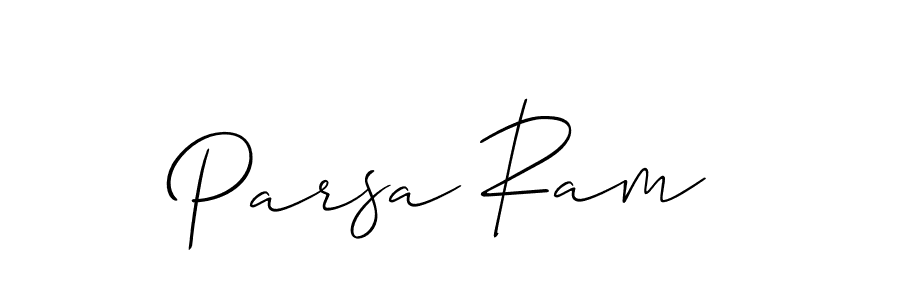 Make a short Parsa Ram signature style. Manage your documents anywhere anytime using Allison_Script. Create and add eSignatures, submit forms, share and send files easily. Parsa Ram signature style 2 images and pictures png