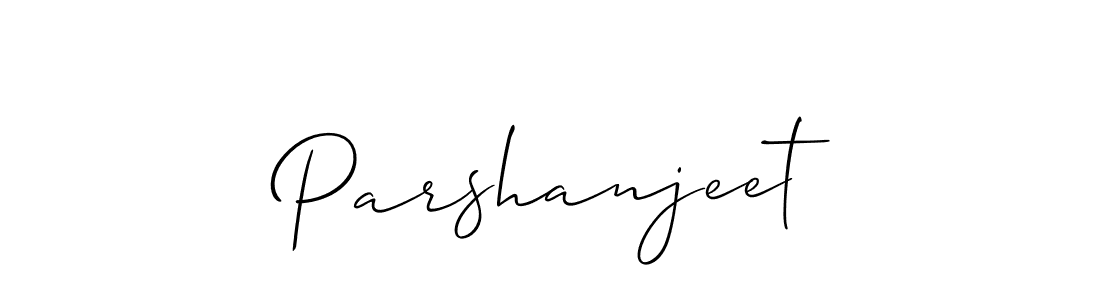 Also we have Parshanjeet name is the best signature style. Create professional handwritten signature collection using Allison_Script autograph style. Parshanjeet signature style 2 images and pictures png