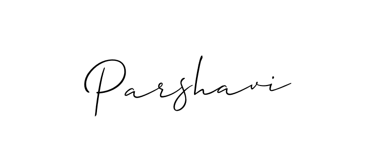 You should practise on your own different ways (Allison_Script) to write your name (Parshavi) in signature. don't let someone else do it for you. Parshavi signature style 2 images and pictures png