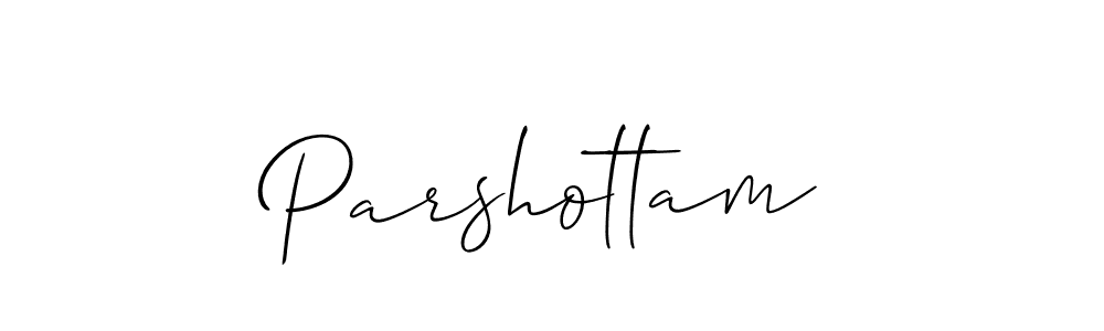 Also we have Parshottam name is the best signature style. Create professional handwritten signature collection using Allison_Script autograph style. Parshottam signature style 2 images and pictures png