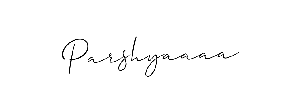 Once you've used our free online signature maker to create your best signature Allison_Script style, it's time to enjoy all of the benefits that Parshyaaaa name signing documents. Parshyaaaa signature style 2 images and pictures png