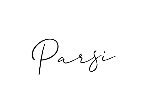 Best and Professional Signature Style for Parsi. Allison_Script Best Signature Style Collection. Parsi signature style 2 images and pictures png