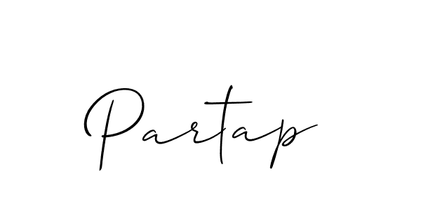 How to Draw Partap signature style? Allison_Script is a latest design signature styles for name Partap. Partap signature style 2 images and pictures png