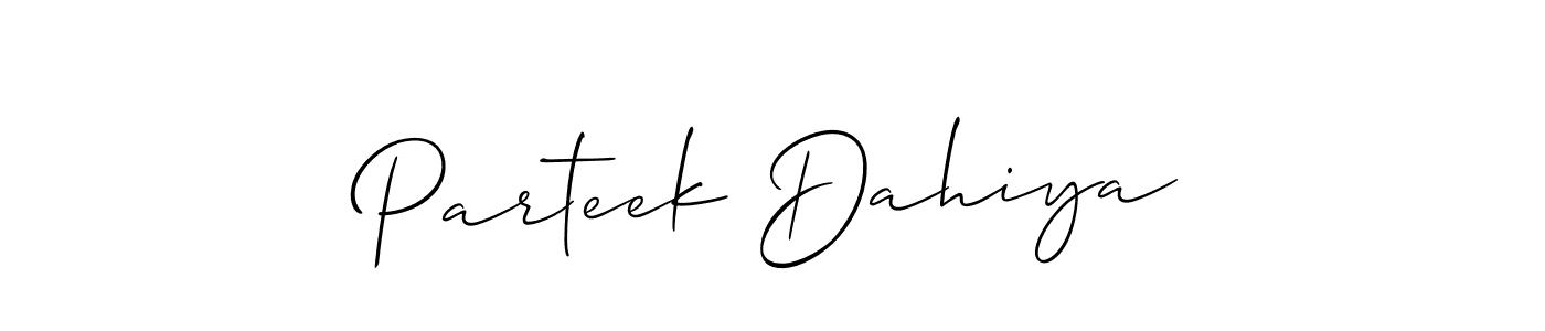 Check out images of Autograph of Parteek Dahiya name. Actor Parteek Dahiya Signature Style. Allison_Script is a professional sign style online. Parteek Dahiya signature style 2 images and pictures png