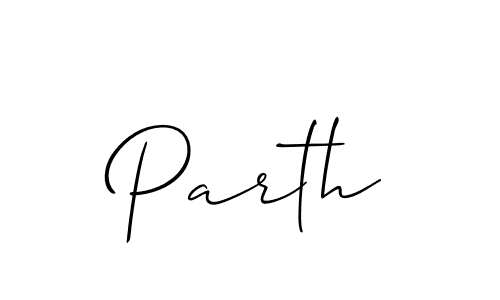 How to make Parth name signature. Use Allison_Script style for creating short signs online. This is the latest handwritten sign. Parth signature style 2 images and pictures png