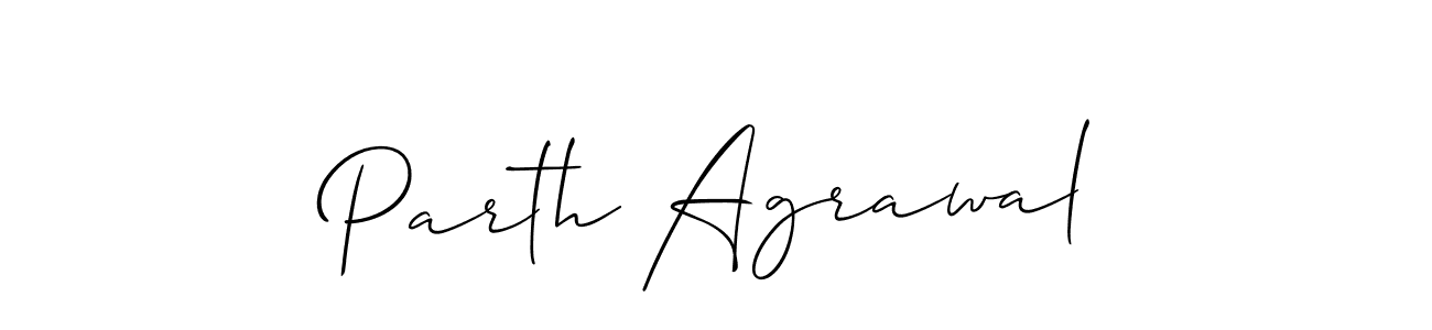 This is the best signature style for the Parth Agrawal name. Also you like these signature font (Allison_Script). Mix name signature. Parth Agrawal signature style 2 images and pictures png