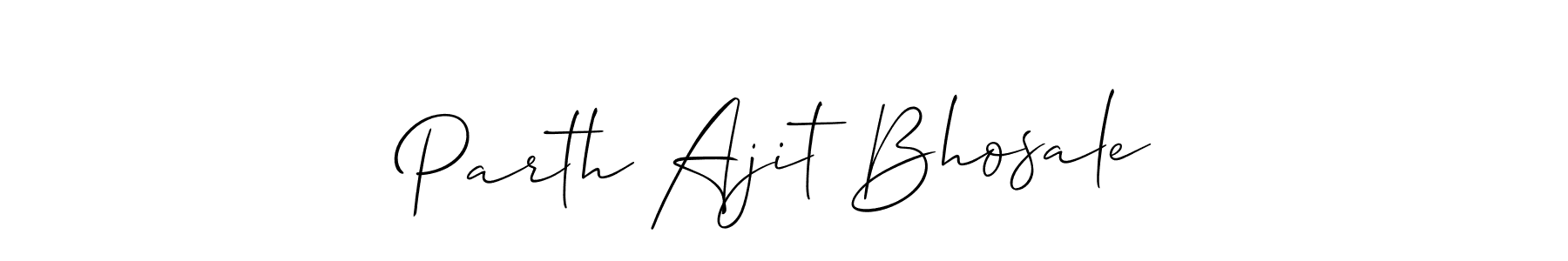 How to Draw Parth Ajit Bhosale signature style? Allison_Script is a latest design signature styles for name Parth Ajit Bhosale. Parth Ajit Bhosale signature style 2 images and pictures png