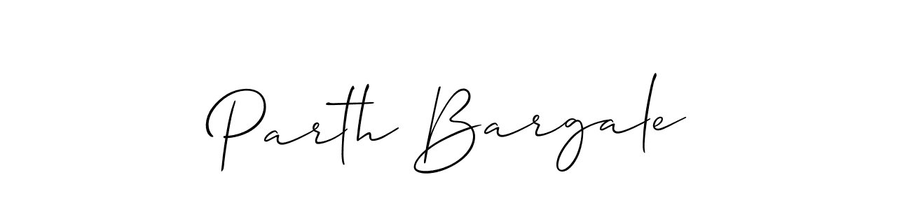 Once you've used our free online signature maker to create your best signature Allison_Script style, it's time to enjoy all of the benefits that Parth Bargale name signing documents. Parth Bargale signature style 2 images and pictures png