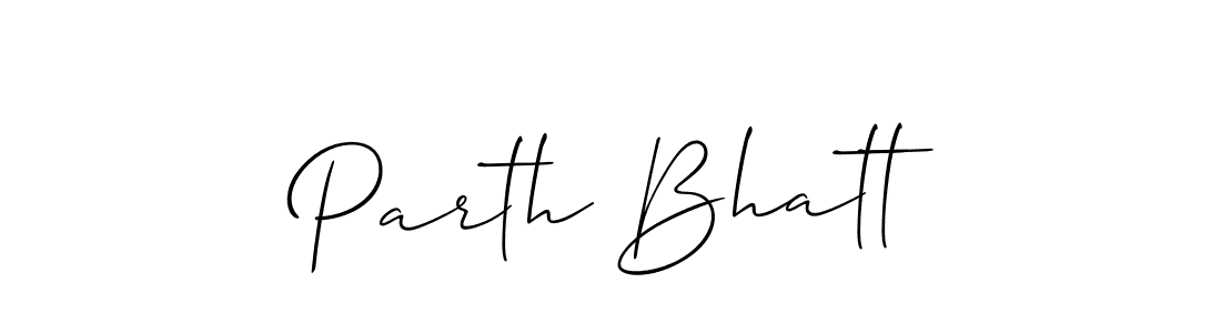 Here are the top 10 professional signature styles for the name Parth Bhatt. These are the best autograph styles you can use for your name. Parth Bhatt signature style 2 images and pictures png