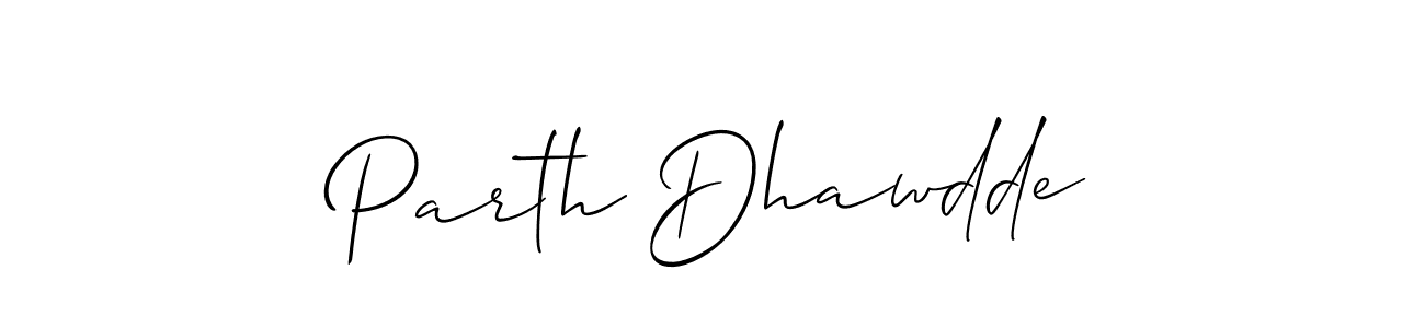 Here are the top 10 professional signature styles for the name Parth Dhawdde. These are the best autograph styles you can use for your name. Parth Dhawdde signature style 2 images and pictures png