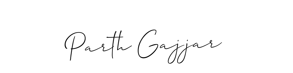 Make a short Parth Gajjar signature style. Manage your documents anywhere anytime using Allison_Script. Create and add eSignatures, submit forms, share and send files easily. Parth Gajjar signature style 2 images and pictures png