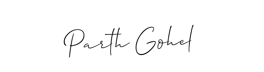 Once you've used our free online signature maker to create your best signature Allison_Script style, it's time to enjoy all of the benefits that Parth Gohel name signing documents. Parth Gohel signature style 2 images and pictures png