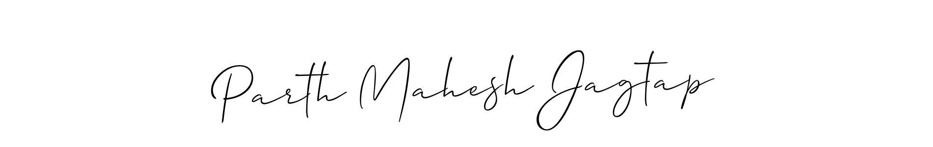 You can use this online signature creator to create a handwritten signature for the name Parth Mahesh Jagtap. This is the best online autograph maker. Parth Mahesh Jagtap signature style 2 images and pictures png