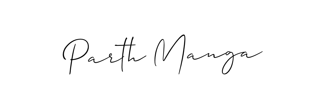 if you are searching for the best signature style for your name Parth Manga. so please give up your signature search. here we have designed multiple signature styles  using Allison_Script. Parth Manga signature style 2 images and pictures png