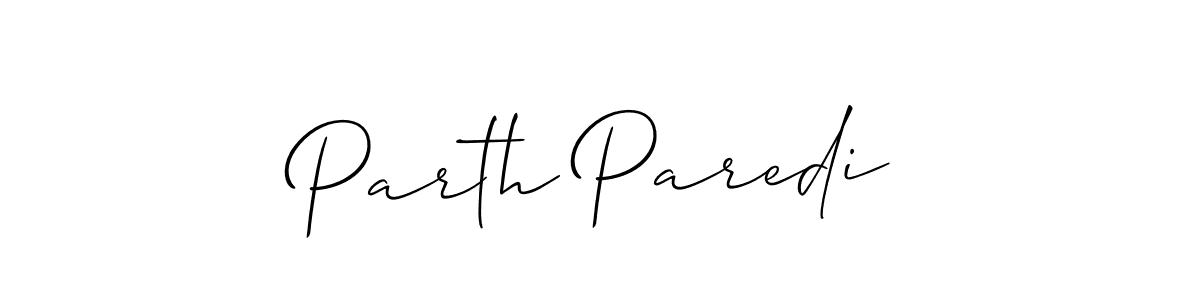Similarly Allison_Script is the best handwritten signature design. Signature creator online .You can use it as an online autograph creator for name Parth Paredi. Parth Paredi signature style 2 images and pictures png