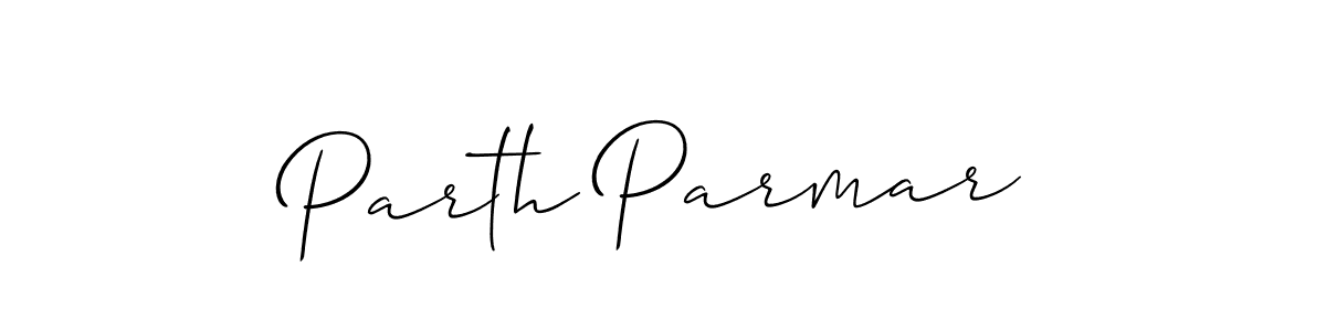 You should practise on your own different ways (Allison_Script) to write your name (Parth Parmar) in signature. don't let someone else do it for you. Parth Parmar signature style 2 images and pictures png