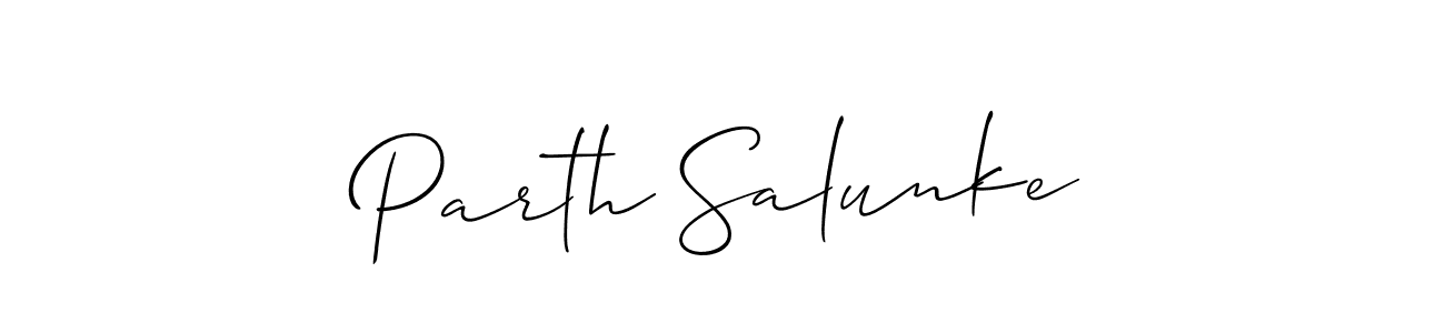 Here are the top 10 professional signature styles for the name Parth Salunke. These are the best autograph styles you can use for your name. Parth Salunke signature style 2 images and pictures png