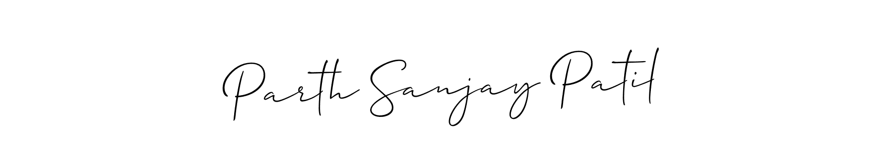 Similarly Allison_Script is the best handwritten signature design. Signature creator online .You can use it as an online autograph creator for name Parth Sanjay Patil. Parth Sanjay Patil signature style 2 images and pictures png
