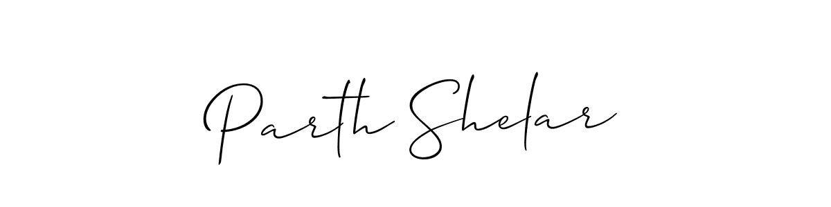 How to Draw Parth Shelar signature style? Allison_Script is a latest design signature styles for name Parth Shelar. Parth Shelar signature style 2 images and pictures png