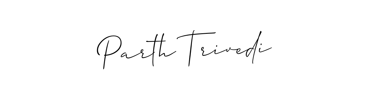 Make a beautiful signature design for name Parth Trivedi. Use this online signature maker to create a handwritten signature for free. Parth Trivedi signature style 2 images and pictures png