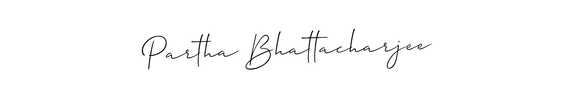 Once you've used our free online signature maker to create your best signature Allison_Script style, it's time to enjoy all of the benefits that Partha Bhattacharjee name signing documents. Partha Bhattacharjee signature style 2 images and pictures png