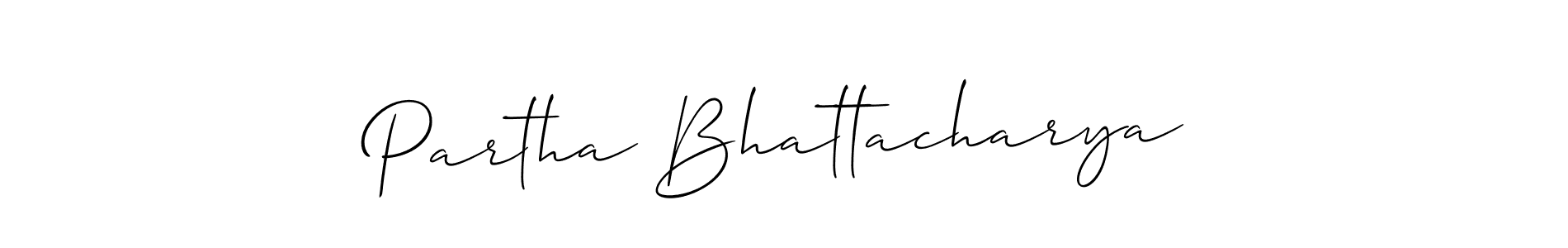 Here are the top 10 professional signature styles for the name Partha Bhattacharya. These are the best autograph styles you can use for your name. Partha Bhattacharya signature style 2 images and pictures png