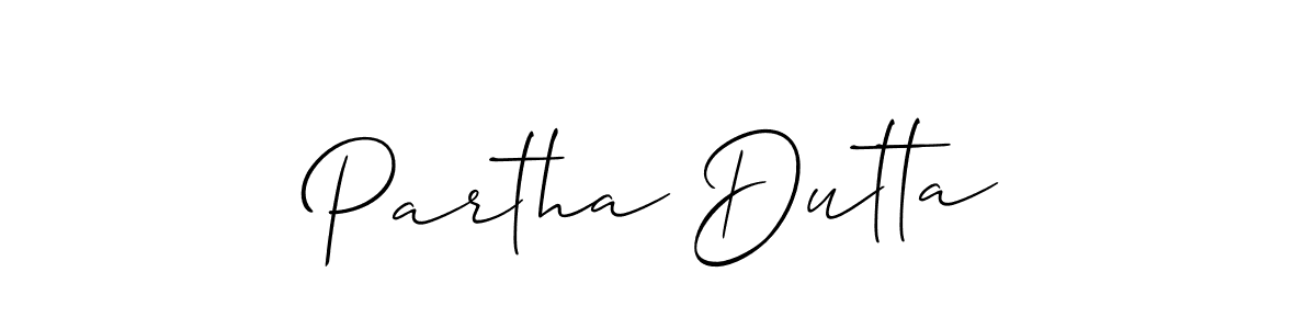 You can use this online signature creator to create a handwritten signature for the name Partha Dutta. This is the best online autograph maker. Partha Dutta signature style 2 images and pictures png