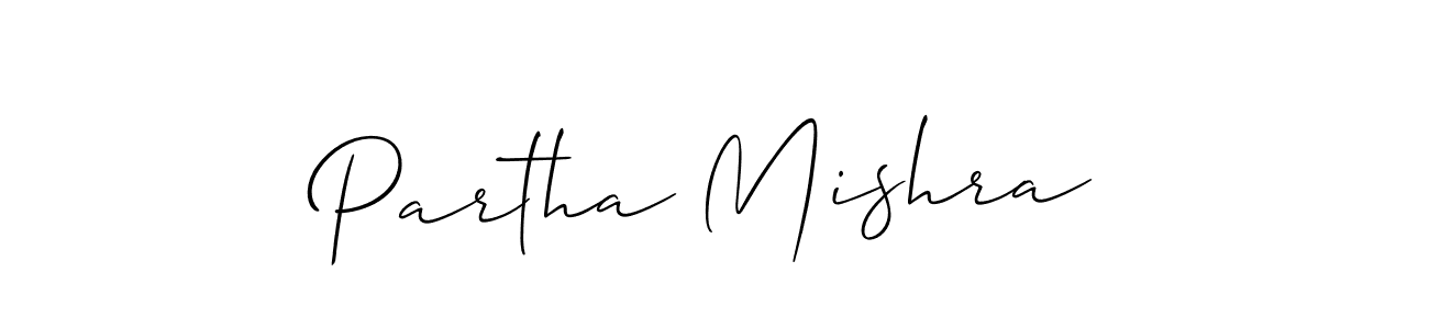 Also You can easily find your signature by using the search form. We will create Partha Mishra name handwritten signature images for you free of cost using Allison_Script sign style. Partha Mishra signature style 2 images and pictures png