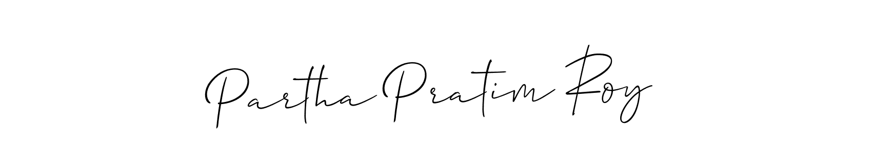 You can use this online signature creator to create a handwritten signature for the name Partha Pratim Roy. This is the best online autograph maker. Partha Pratim Roy signature style 2 images and pictures png