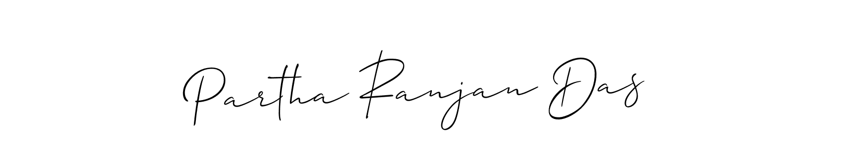 How to make Partha Ranjan Das name signature. Use Allison_Script style for creating short signs online. This is the latest handwritten sign. Partha Ranjan Das signature style 2 images and pictures png