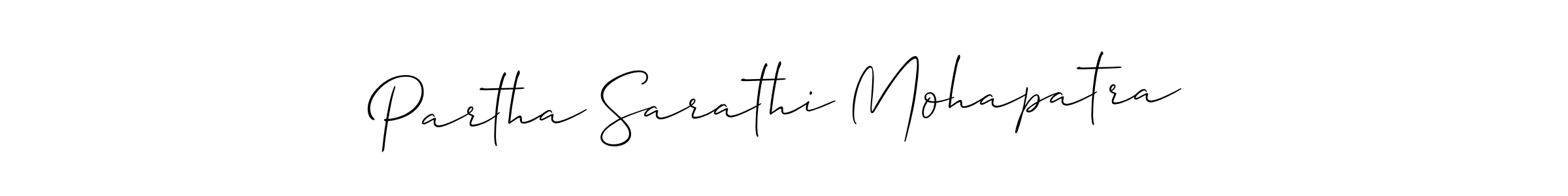 How to Draw Partha Sarathi Mohapatra signature style? Allison_Script is a latest design signature styles for name Partha Sarathi Mohapatra. Partha Sarathi Mohapatra signature style 2 images and pictures png