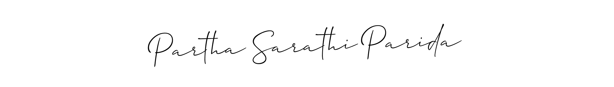 Make a beautiful signature design for name Partha Sarathi Parida. Use this online signature maker to create a handwritten signature for free. Partha Sarathi Parida signature style 2 images and pictures png