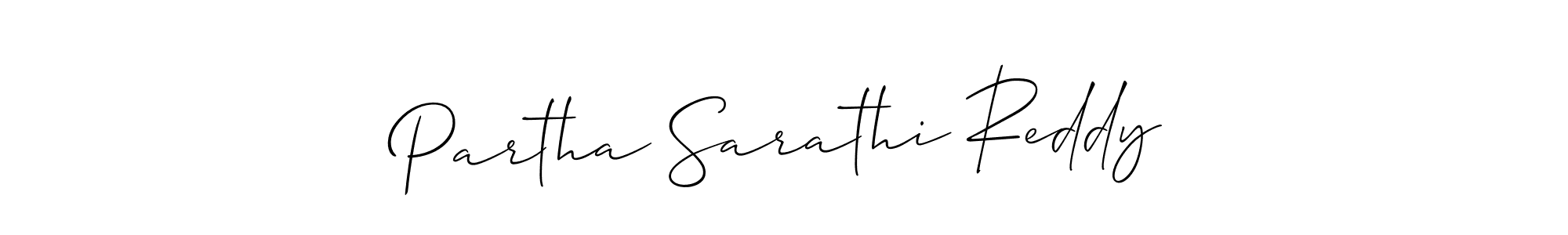 You can use this online signature creator to create a handwritten signature for the name Partha Sarathi Reddy. This is the best online autograph maker. Partha Sarathi Reddy signature style 2 images and pictures png