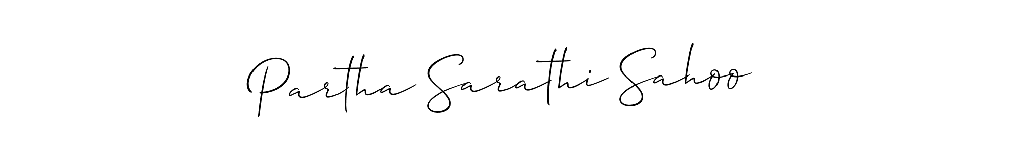 Also You can easily find your signature by using the search form. We will create Partha Sarathi Sahoo name handwritten signature images for you free of cost using Allison_Script sign style. Partha Sarathi Sahoo signature style 2 images and pictures png