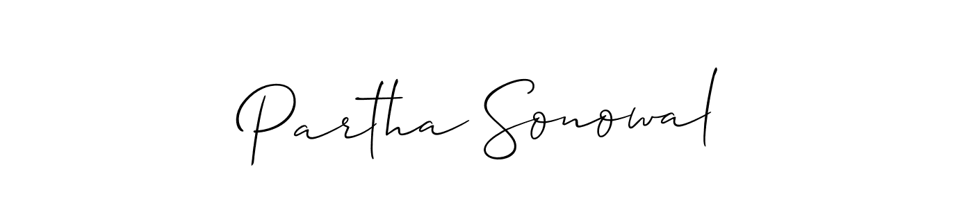 Once you've used our free online signature maker to create your best signature Allison_Script style, it's time to enjoy all of the benefits that Partha Sonowal name signing documents. Partha Sonowal signature style 2 images and pictures png