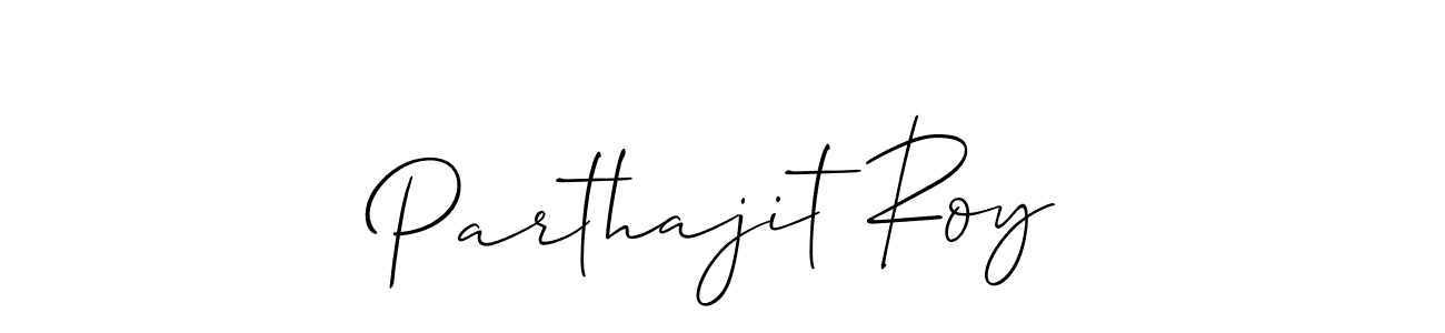 Make a short Parthajit Roy signature style. Manage your documents anywhere anytime using Allison_Script. Create and add eSignatures, submit forms, share and send files easily. Parthajit Roy signature style 2 images and pictures png