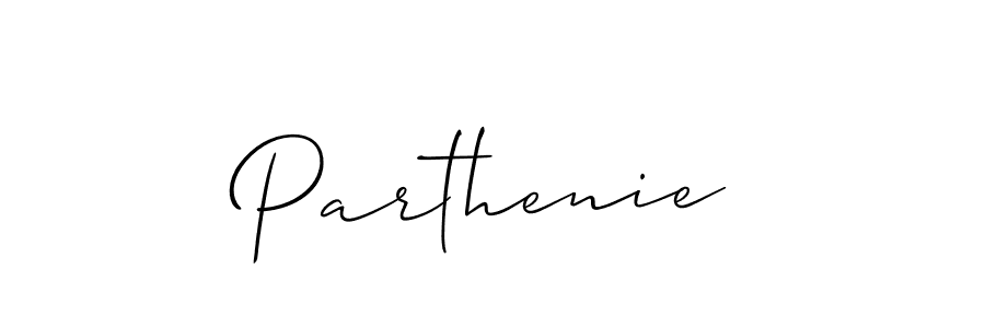 Make a beautiful signature design for name Parthenie. Use this online signature maker to create a handwritten signature for free. Parthenie signature style 2 images and pictures png