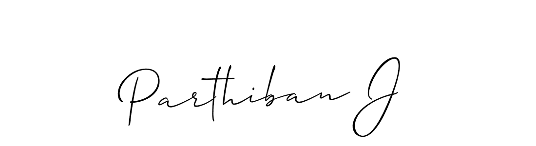 Make a beautiful signature design for name Parthiban J. Use this online signature maker to create a handwritten signature for free. Parthiban J signature style 2 images and pictures png