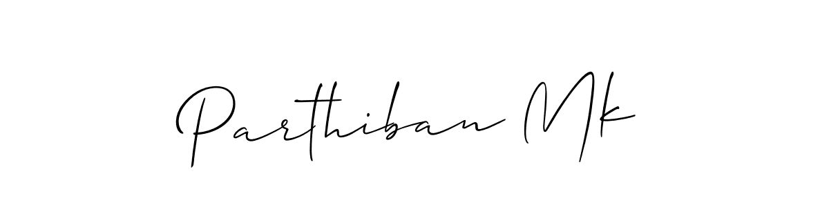 Make a beautiful signature design for name Parthiban Mk. Use this online signature maker to create a handwritten signature for free. Parthiban Mk signature style 2 images and pictures png