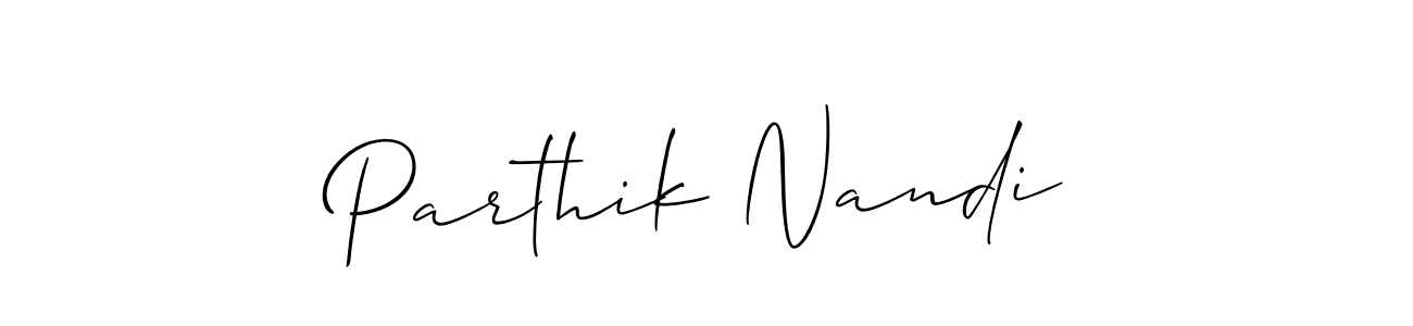 Here are the top 10 professional signature styles for the name Parthik Nandi. These are the best autograph styles you can use for your name. Parthik Nandi signature style 2 images and pictures png