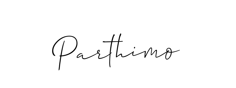 Best and Professional Signature Style for Parthimo. Allison_Script Best Signature Style Collection. Parthimo signature style 2 images and pictures png